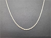 .925 Sterling Silver Rope Chain
