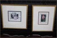 TWO FRAMED SIGNED AND NUMBERED BEKI KILLORIN