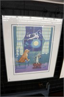 FRAMED SIGNED AND NUMBERED TONY DIODATI PRINT