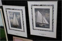 TWO FRAMED EASTERN LIGHT PHOTOGRAPHY PRINTS