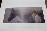 PAUL MURRAY SIGNED AND NUMBERED PRINT 29"X16"