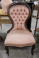 ANTIQUE UPHOLSTERED ACCENT