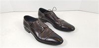 Hugo Boss Dark Brown Leather Dress Shoes(Size 6.5)