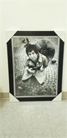 Leonard Cohen Framed Record/Art (37 1/2" x 29")