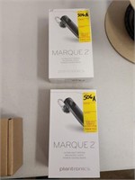 MARQUE 2 Bluetooth Headsets (2)