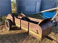 John Deere Model "H" manure spreader