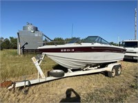 1985 Centurion Celebrity boat  & trailer