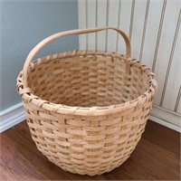 Large Round Split Oak Basket