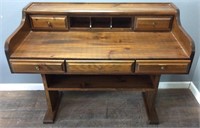 WOOD 3 DRAWER DESK