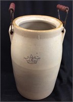 VTG. KINGS CROWN 4 GALLON CROCK