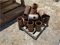 PALLET OF TRENCH BOX COUPLER EARS