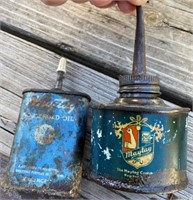 2 - Maytag Oil Cans