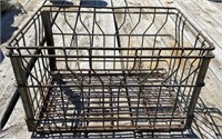 Large Wire Dairy Crate