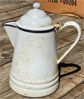 11" Granite Coffee Pot