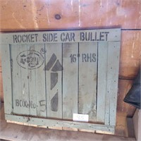 Wood Sidecar Sign