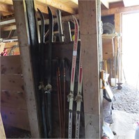 2 Sets Cross Country Skiis and Poles