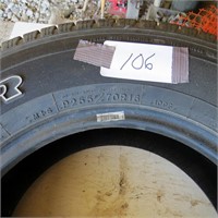 Single Goodyear Wrangler Tire 255/70 R16