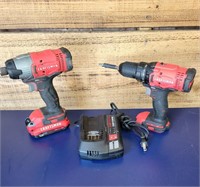 Craftsman 20V Impact & Drill w/Charger & Battery