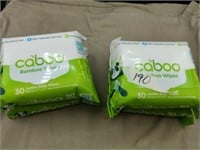 4 Packs  Of Baby Wipes Bamboo. 30 Jumbo Wipes per
