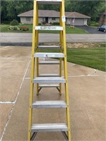 6ft Doulde Sided Ladder (yellow)
