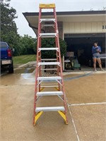 10ft Double Sided Ladder (red)