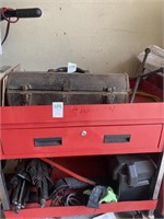 Red Portable Tool Cart w/ contents