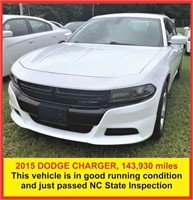 2015 DODGE CHARGER, 143,930 miles