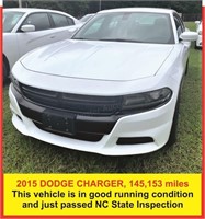 2015 DODGE CHARGER, 145,153 miles