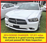 2014 DODGE CHARGER, 137,811 miles