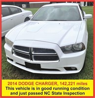 2014 DODGE CHARGER, 142,221 miles