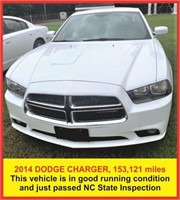 2014 DODGE CHARGER, 153,121 miles