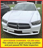 2014 DODGE CHARGER, 125,350 miles