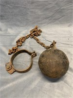 Vintage Prisioner Ball and Chain
