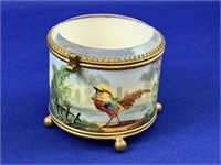 Victorian Footed Jewellery Casket / Box