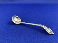 Vintage Sterling Silver Mustard Spoon
