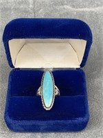 Vintage Navajo Turqouise & Sterling Silver Ring