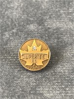 10K Gold Diamond Supertest 20 Year Button
