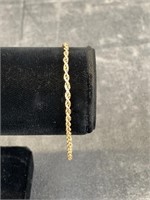 10K Gold Ropetwist Bracelet