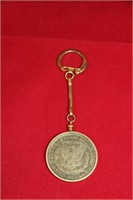 1887 America Silver Dollar Coin Key Chain