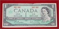 1967 Centennial 1 Dollar Bill