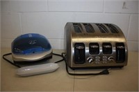 T-Fal 4 Bagel Toaster & Mini George Forman