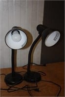 Pair of Goose Neck Reading Lights