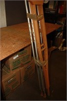 Crutches, Wood & Aluminium