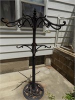 Rod Iron bird feeder stand
