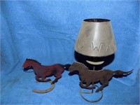 Horse decor lamps