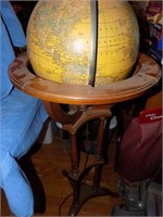 Globe with light