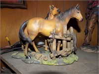 resin horse figure