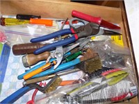 drawer with tools