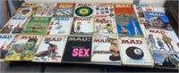 Mad Magazine 23 Issues 1961 and up Mint Condition