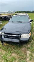 2008 FORD CROWN VICTORIA COP CAR